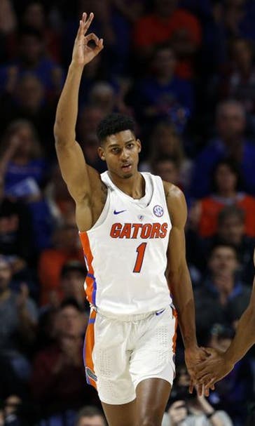 SEC Basketball: 25th ranked Florida Gators cruise past Arkansas